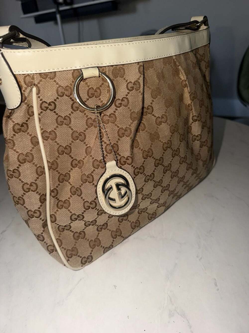 Gucci GG Canvas Britt Hobo Shoulder Bag 🤎✨